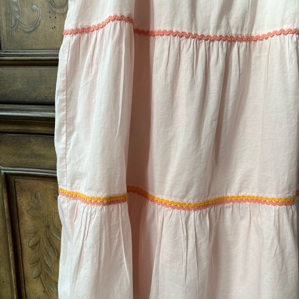 NWOT Crewcuts J.Crew Girls Light Pink Summer Dress 8 - Picture 16 of 17